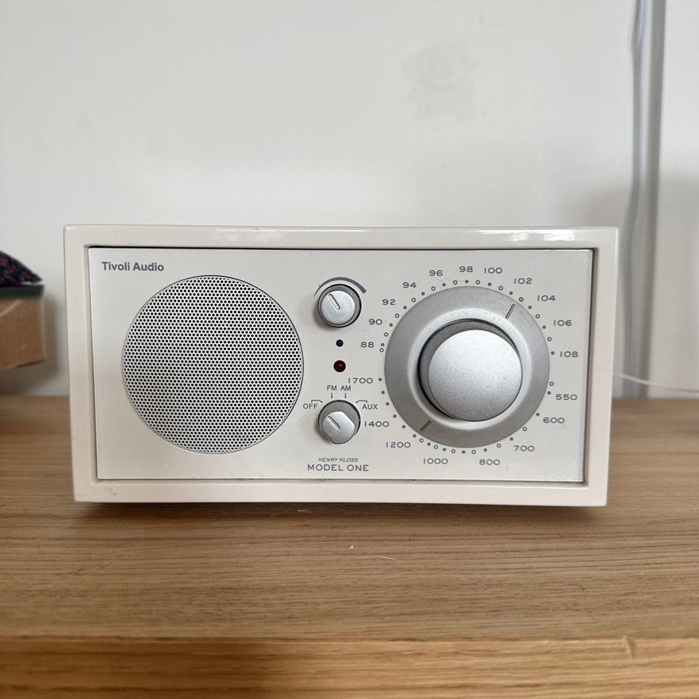 Model One AM/FM Table Radio - White